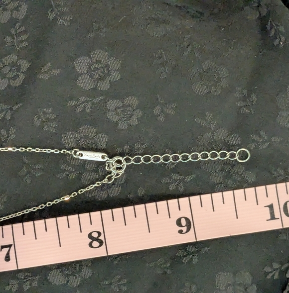 New Vantel Pearls Twisted Vine Sterling Silver Genuine Pearl 16 Inch Necklace - Picture 6 of 11